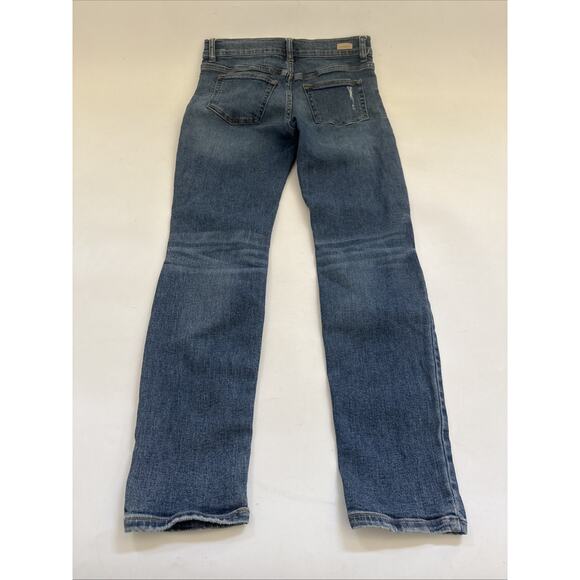 Womens SNEAK PEEK Jeans Mid Rise Distressed BOHO Y2K Size 9 Waist 29 - Picture 4 of 9